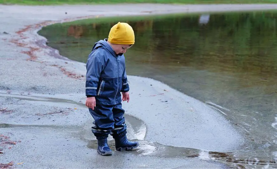 Splashy Waterproof Rain & Mud Pants For Kids - Bright and Colorful!